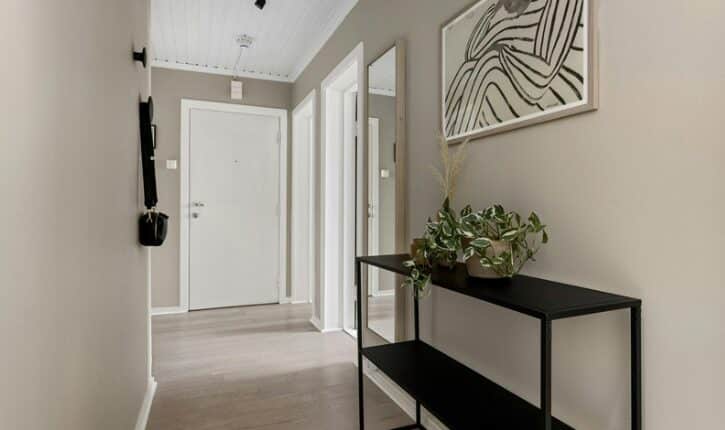 Apartment hallway