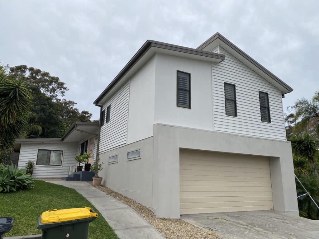 Exterior of Charlestown home after new paint